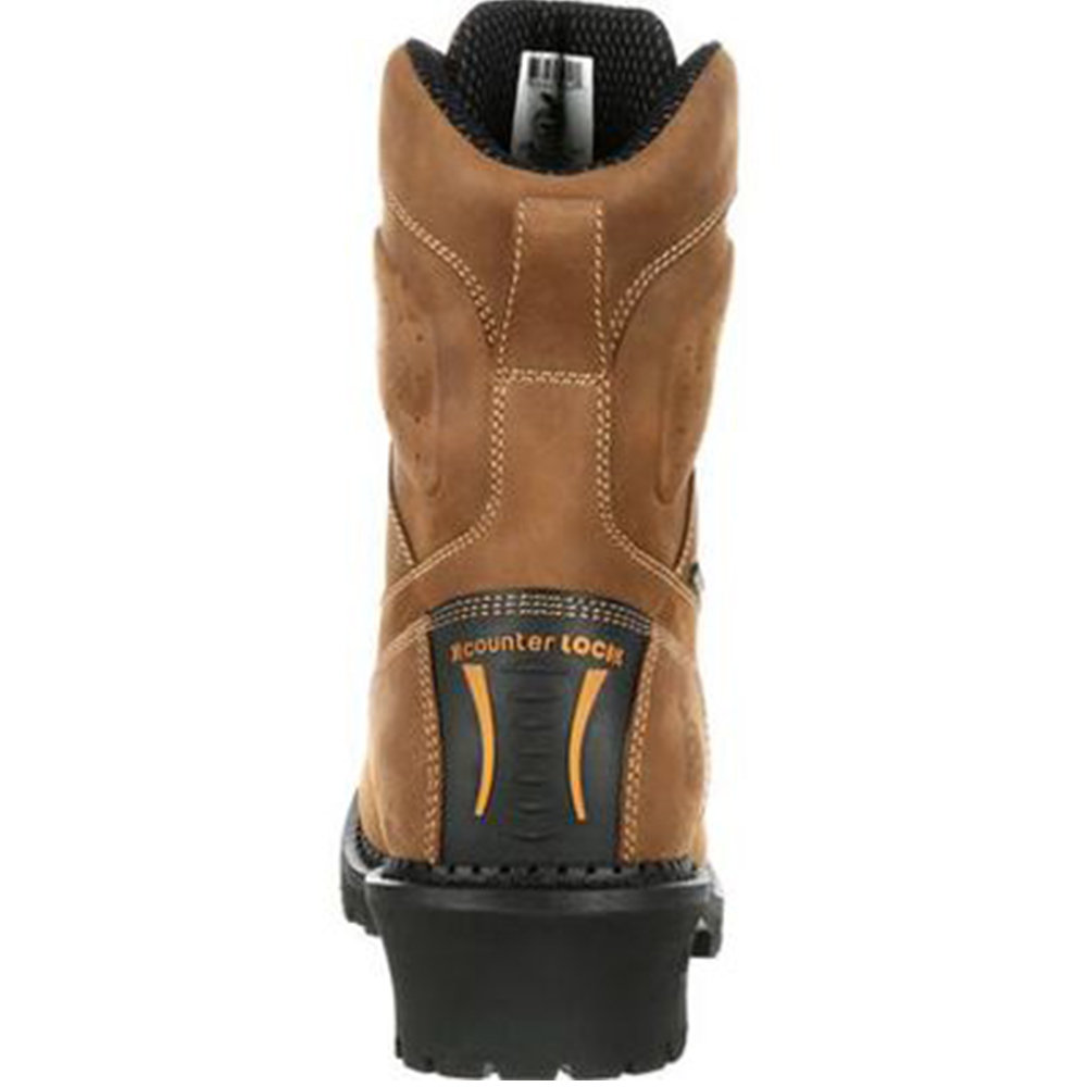 Georgia Boot Comfort Core Logger Waterproof Work Boots with Composite Toe from Columbia Safety